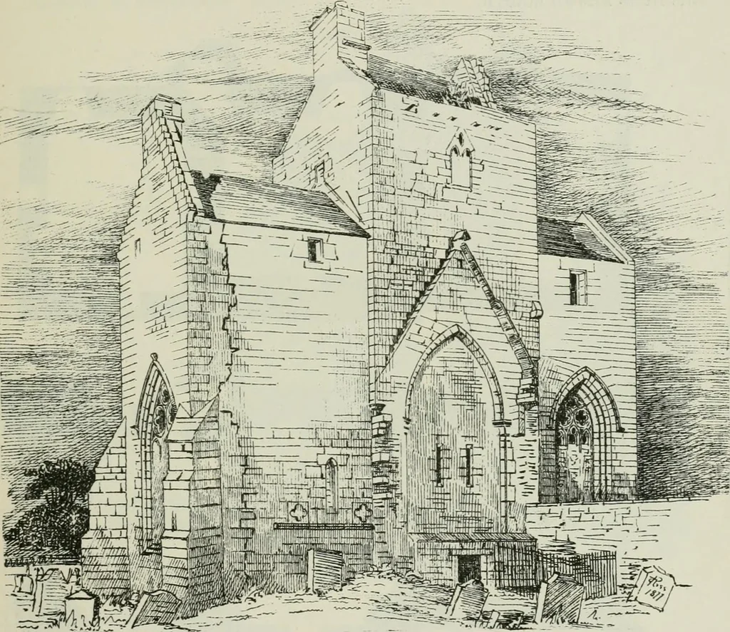 An illustration from The castellated and domestic architecture of Scotland, from the twelfth to the eighteenth century, 1887, leaf 148