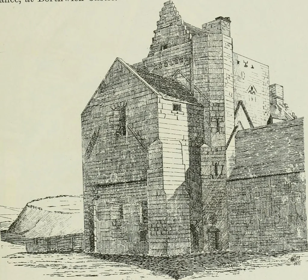 An illustration from The castellated and domestic architecture of Scotland, from the twelfth to the eighteenth century, 1887, leaf 150