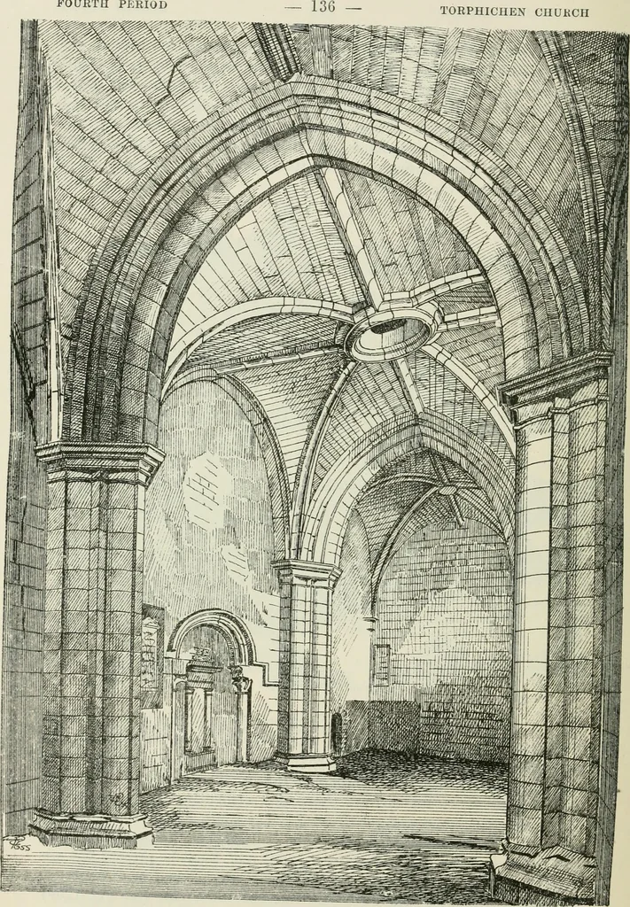 An illustration from The castellated and domestic architecture of Scotland, from the twelfth to the eighteenth century, 1887, leaf 151