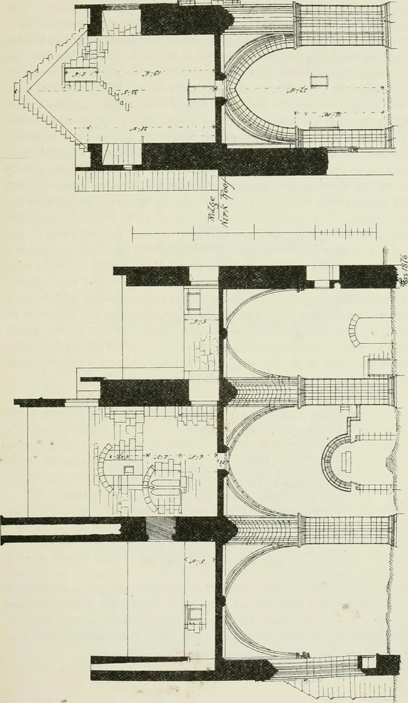 An illustration from The castellated and domestic architecture of Scotland, from the twelfth to the eighteenth century, 1887, leaf 154