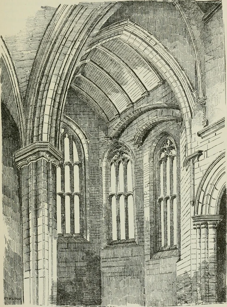 An illustration from The castellated and domestic architecture of Scotland, from the twelfth to the eighteenth century, 1887, leaf 158