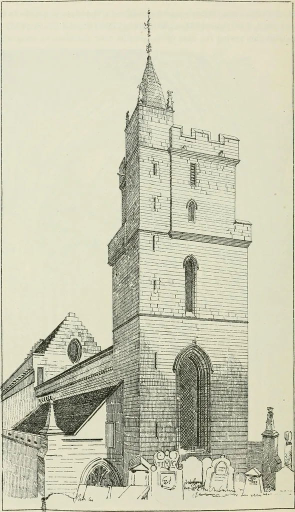 An illustration from The castellated and domestic architecture of Scotland, from the twelfth to the eighteenth century, 1887, leaf 159