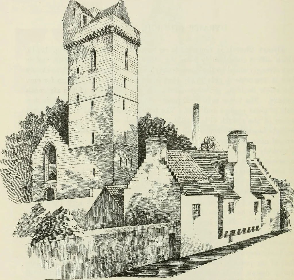 An illustration from The castellated and domestic architecture of Scotland, from the twelfth to the eighteenth century, 1887, leaf 161