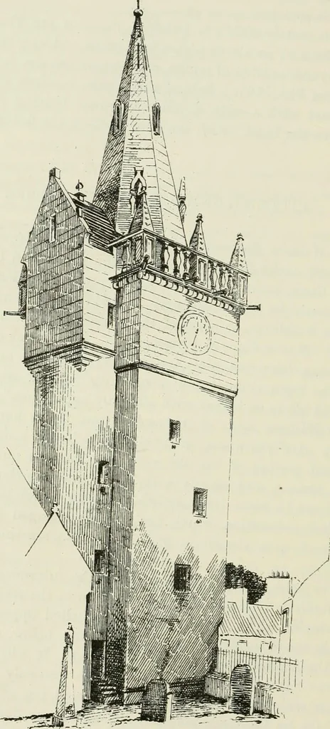 An illustration from The castellated and domestic architecture of Scotland, from the twelfth to the eighteenth century, 1887, leaf 165