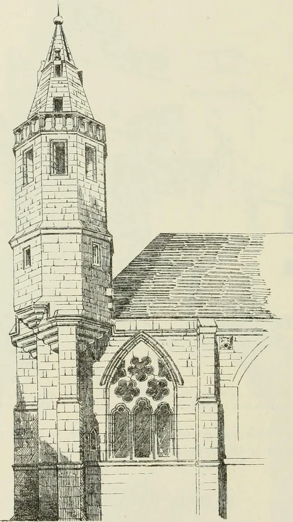 An illustration from The castellated and domestic architecture of Scotland, from the twelfth to the eighteenth century, 1887, leaf 169