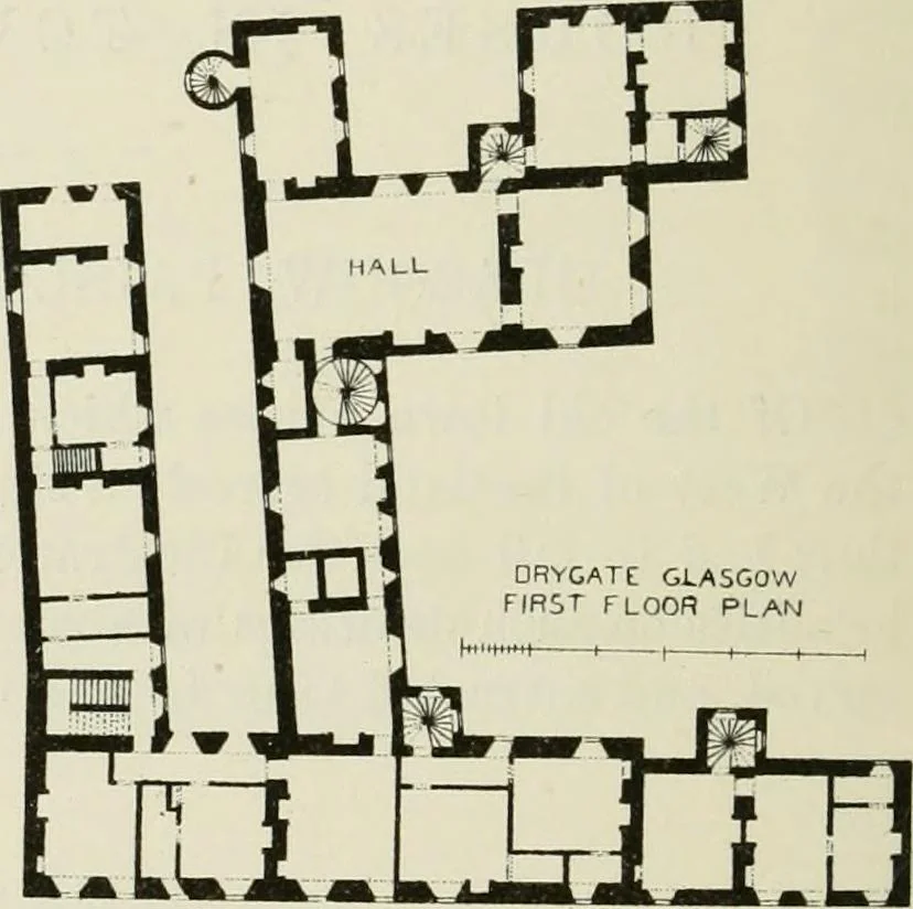 An illustration from The castellated and domestic architecture of Scotland, from the twelfth to the eighteenth century, 1887, leaf 17