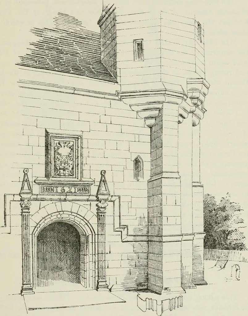 An illustration from The castellated and domestic architecture of Scotland, from the twelfth to the eighteenth century, 1887, leaf 170