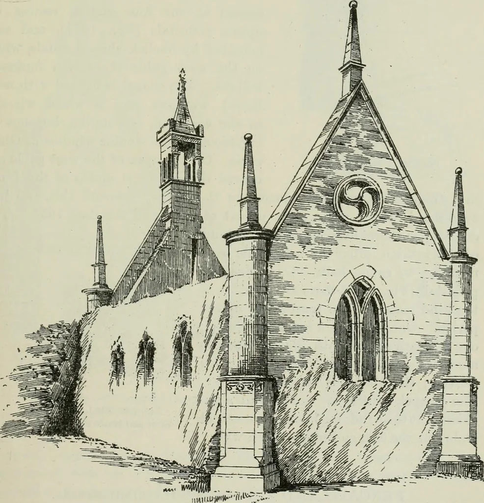 An illustration from The castellated and domestic architecture of Scotland, from the twelfth to the eighteenth century, 1887, leaf 182