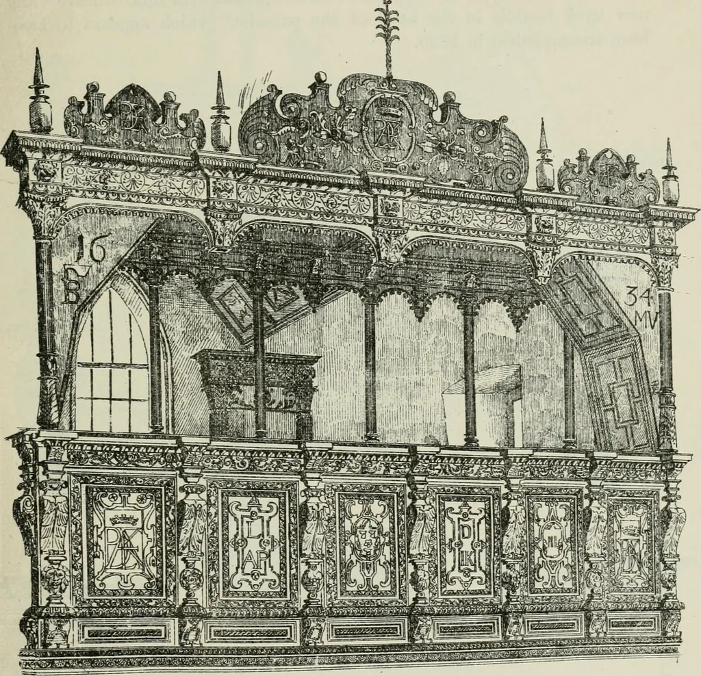 An illustration from The castellated and domestic architecture of Scotland, from the twelfth to the eighteenth century, 1887, leaf 196