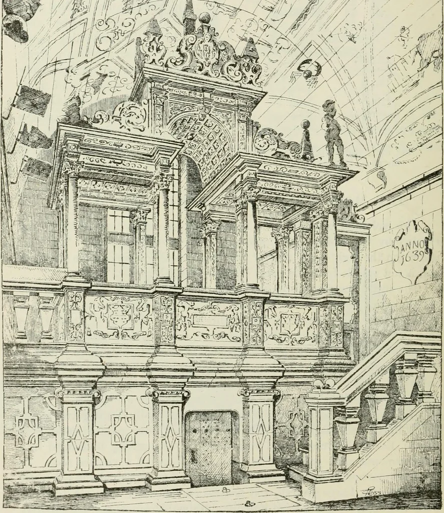 An illustration from The castellated and domestic architecture of Scotland, from the twelfth to the eighteenth century, 1887, leaf 209
