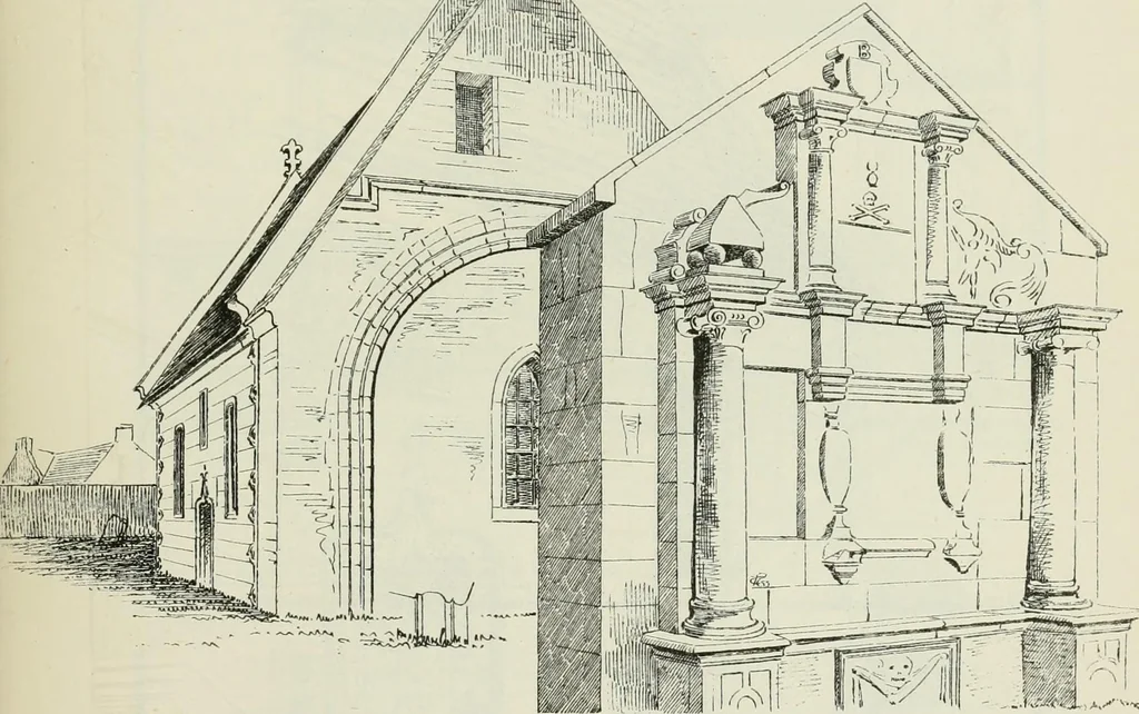 An illustration from The castellated and domestic architecture of Scotland, from the twelfth to the eighteenth century, 1887, leaf 210