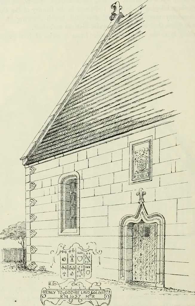 An illustration from The castellated and domestic architecture of Scotland, from the twelfth to the eighteenth century, 1887, leaf 211