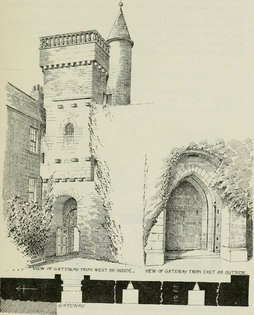 An illustration from The castellated and domestic architecture of Scotland, from the twelfth to the eighteenth century, 1887, leaf 232