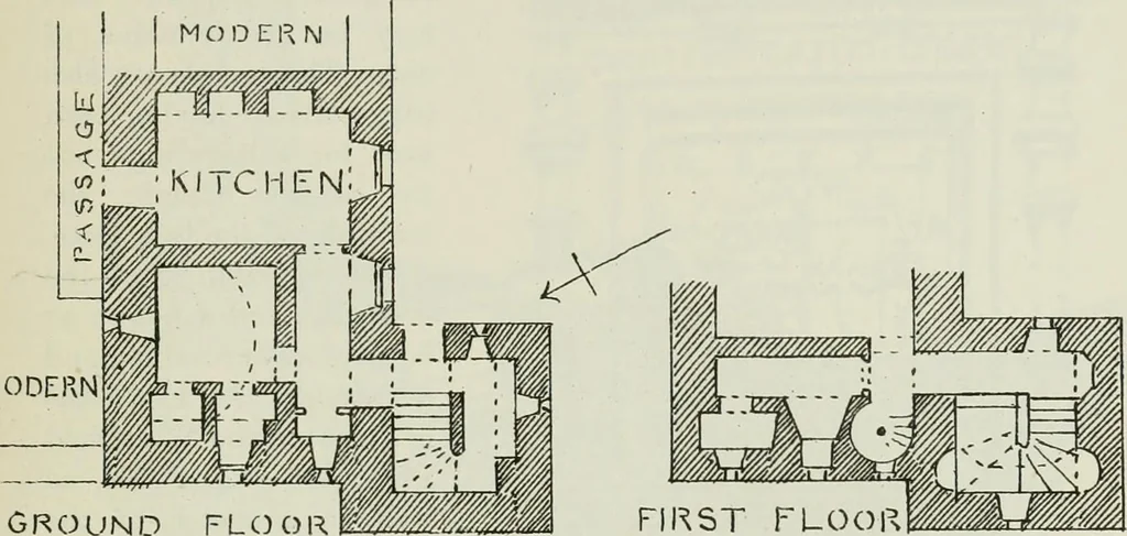 An illustration from The castellated and domestic architecture of Scotland, from the twelfth to the eighteenth century, 1887, leaf 238