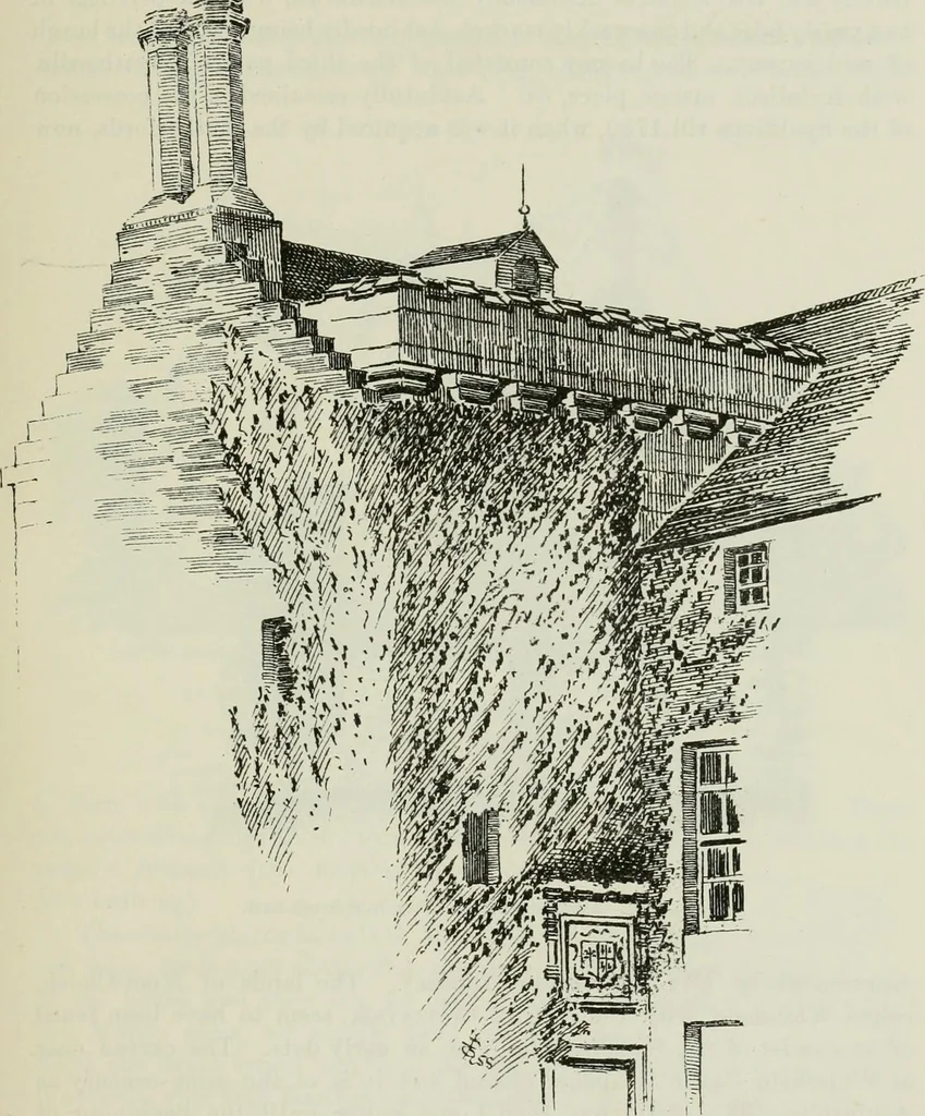 An illustration from The castellated and domestic architecture of Scotland, from the twelfth to the eighteenth century, 1887, leaf 240