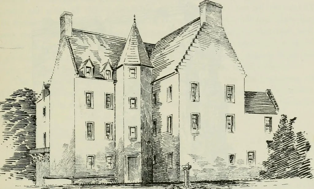An illustration from The castellated and domestic architecture of Scotland, from the twelfth to the eighteenth century, 1887, leaf 242