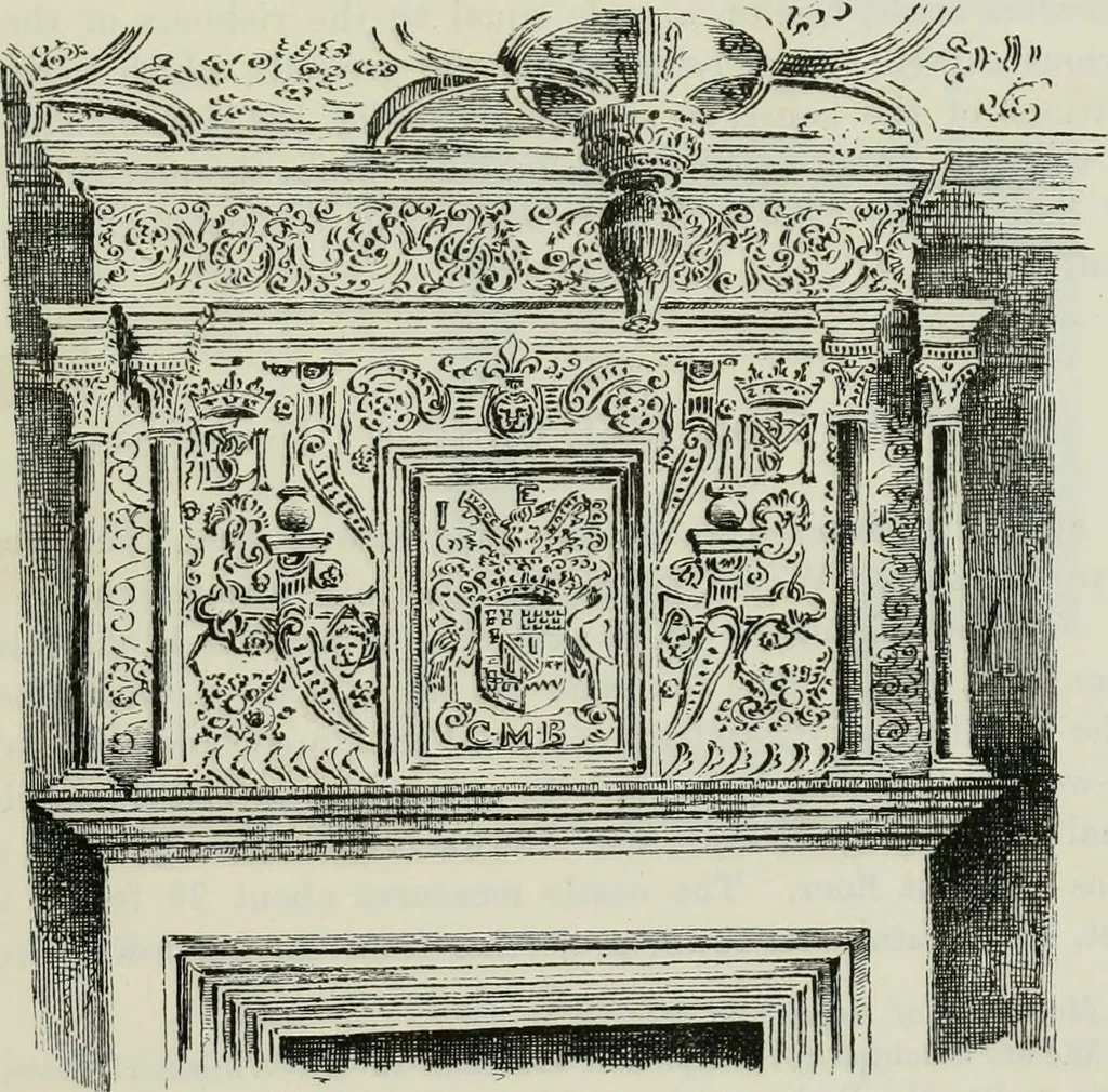 An illustration from The castellated and domestic architecture of Scotland, from the twelfth to the eighteenth century, 1887, leaf 246