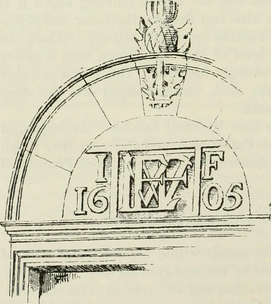 An illustration from The castellated and domestic architecture of Scotland, from the twelfth to the eighteenth century, 1887, leaf 253