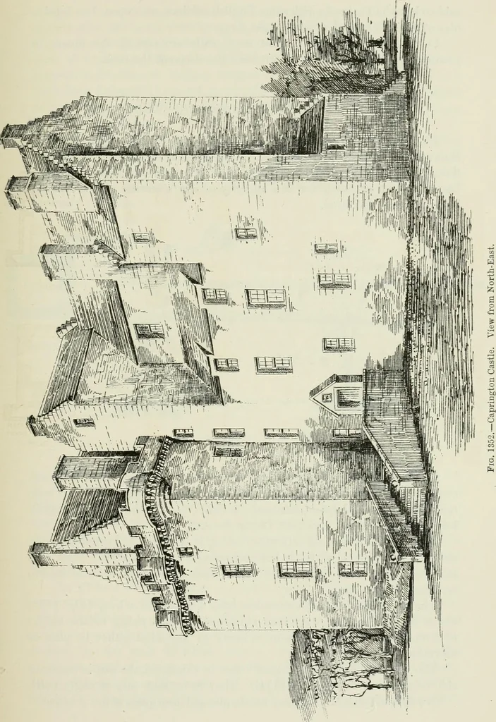 An illustration from The castellated and domestic architecture of Scotland, from the twelfth to the eighteenth century, 1887, leaf 260