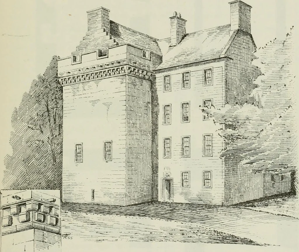 An illustration from The castellated and domestic architecture of Scotland, from the twelfth to the eighteenth century, 1887, leaf 270