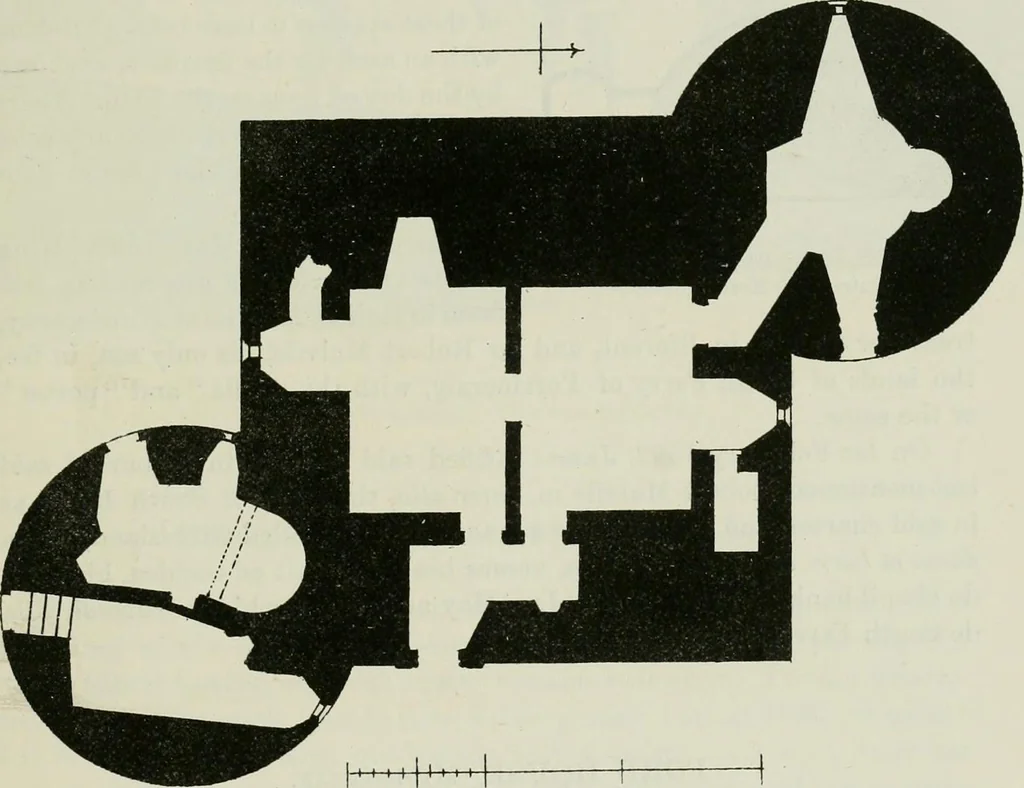 An illustration from The castellated and domestic architecture of Scotland, from the twelfth to the eighteenth century, 1887, leaf 286