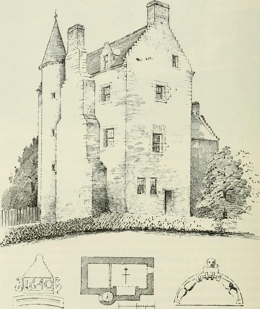 An illustration from The castellated and domestic architecture of Scotland, from the twelfth to the eighteenth century, 1887, leaf 289