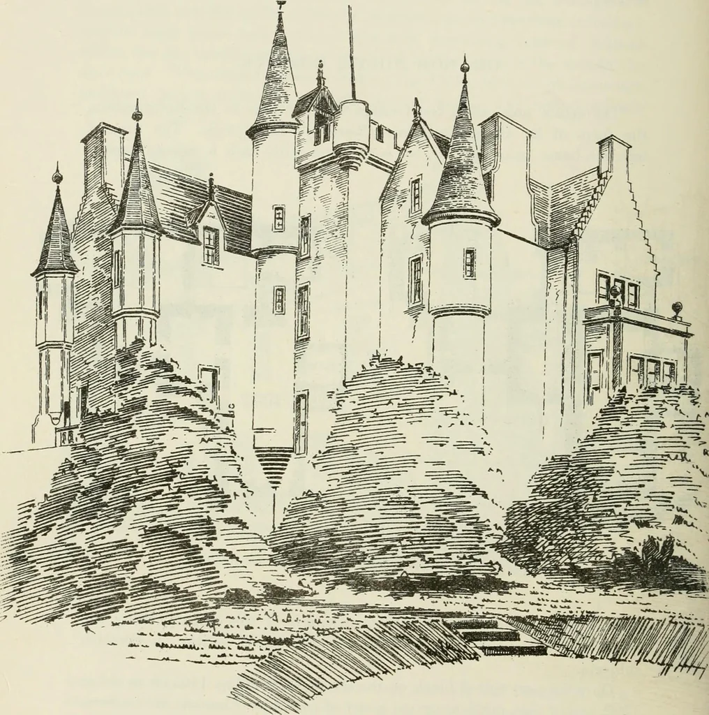 An illustration from The castellated and domestic architecture of Scotland, from the twelfth to the eighteenth century, 1887, leaf 305
