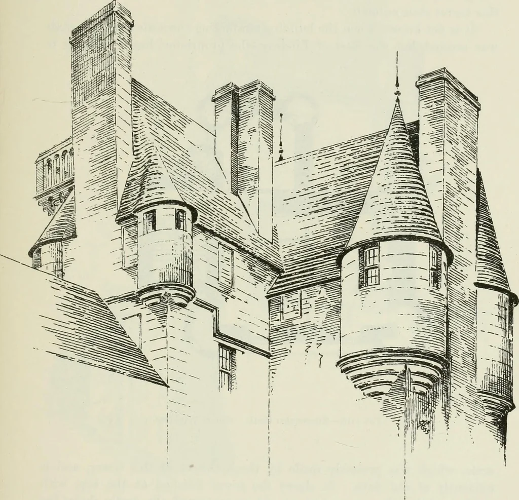 An illustration from The castellated and domestic architecture of Scotland, from the twelfth to the eighteenth century, 1887, leaf 320