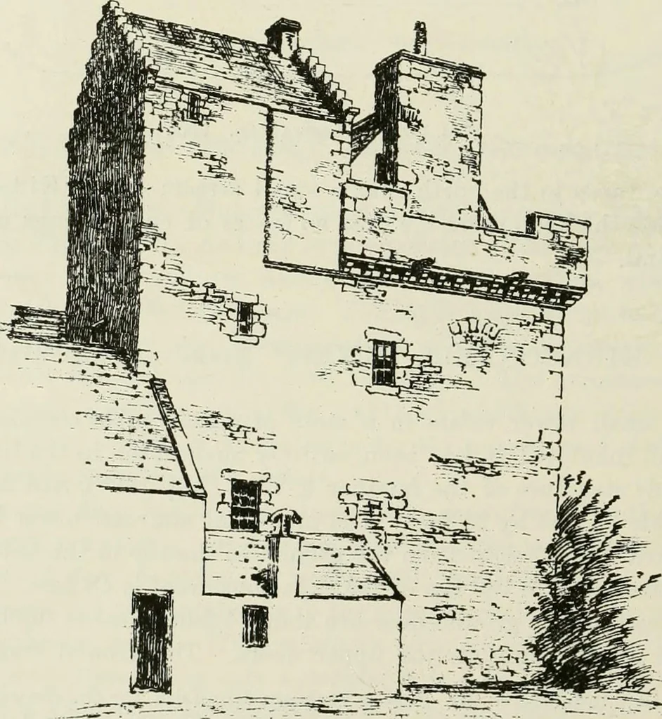 An illustration from The castellated and domestic architecture of Scotland, from the twelfth to the eighteenth century, 1887, leaf 325