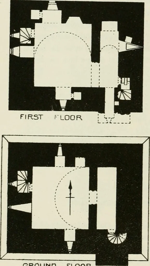 An illustration from The castellated and domestic architecture of Scotland, from the twelfth to the eighteenth century, 1887, leaf 341