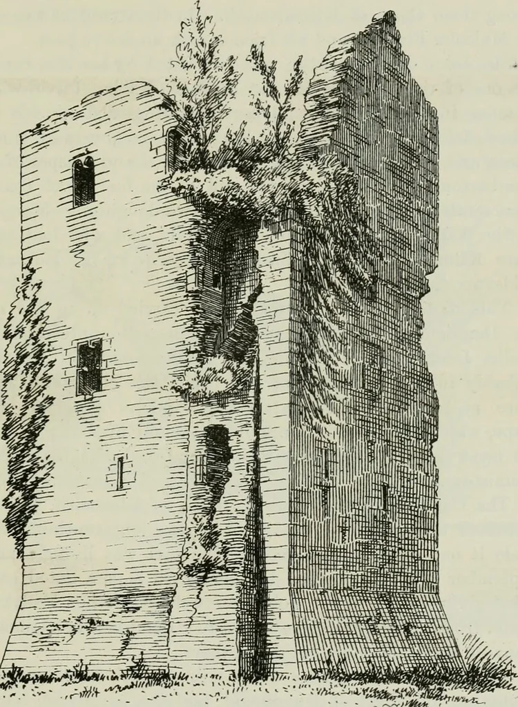 An illustration from The castellated and domestic architecture of Scotland, from the twelfth to the eighteenth century, 1887, leaf 342