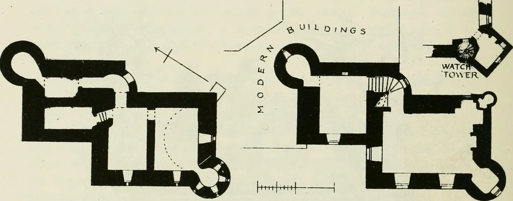 An illustration from The castellated and domestic architecture of Scotland, from the twelfth to the eighteenth century, 1887, leaf 345