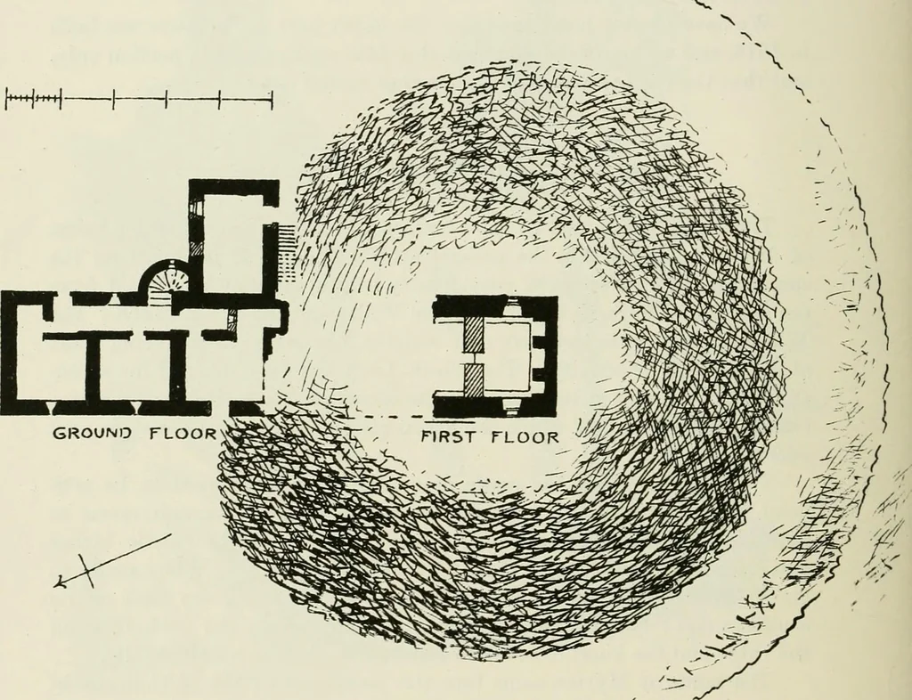 An illustration from The castellated and domestic architecture of Scotland, from the twelfth to the eighteenth century, 1887, leaf 349