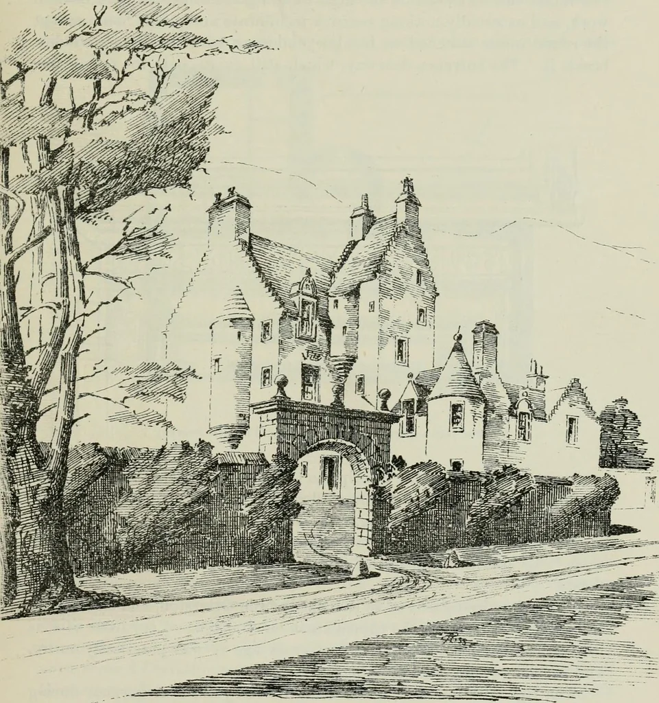 An illustration from The castellated and domestic architecture of Scotland, from the twelfth to the eighteenth century, 1887, leaf 356
