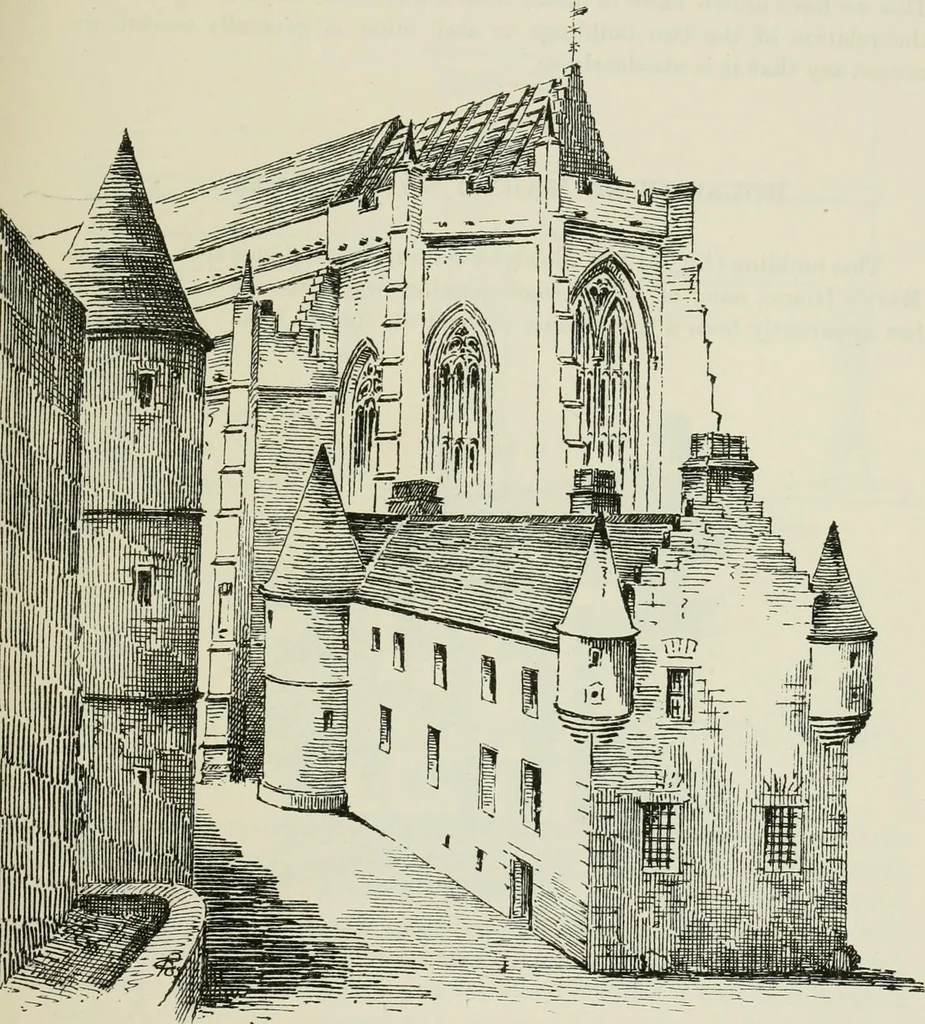 An illustration from The castellated and domestic architecture of Scotland, from the twelfth to the eighteenth century, 1887, leaf 36