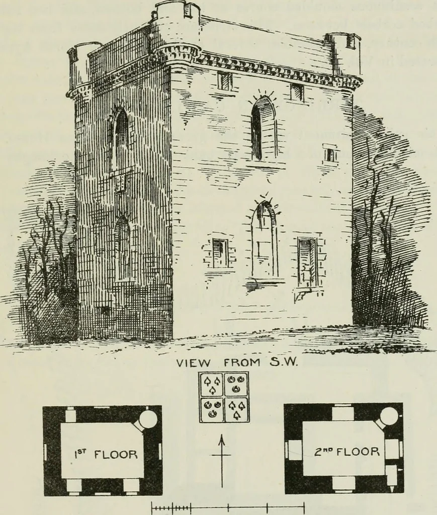 An illustration from The castellated and domestic architecture of Scotland, from the twelfth to the eighteenth century, 1887, leaf 366