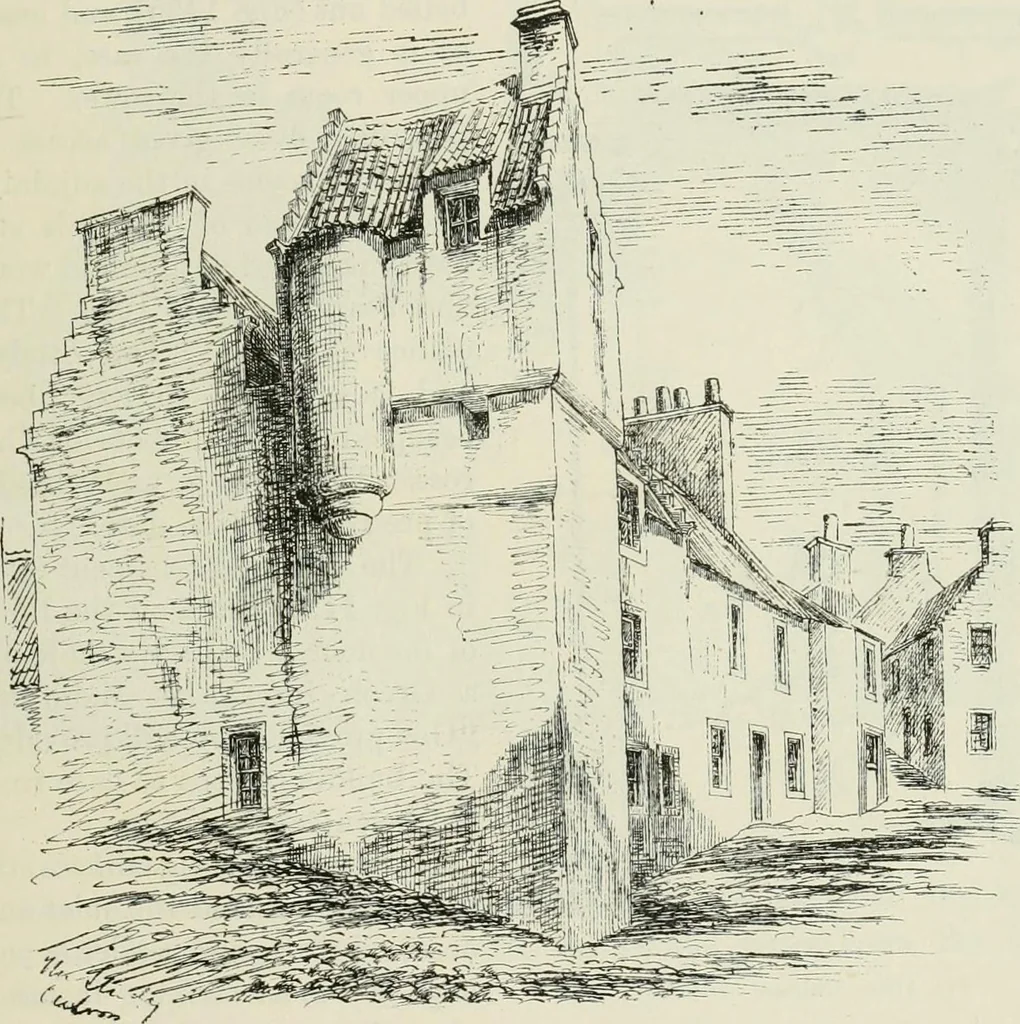 An illustration from The castellated and domestic architecture of Scotland, from the twelfth to the eighteenth century, 1887, leaf 40