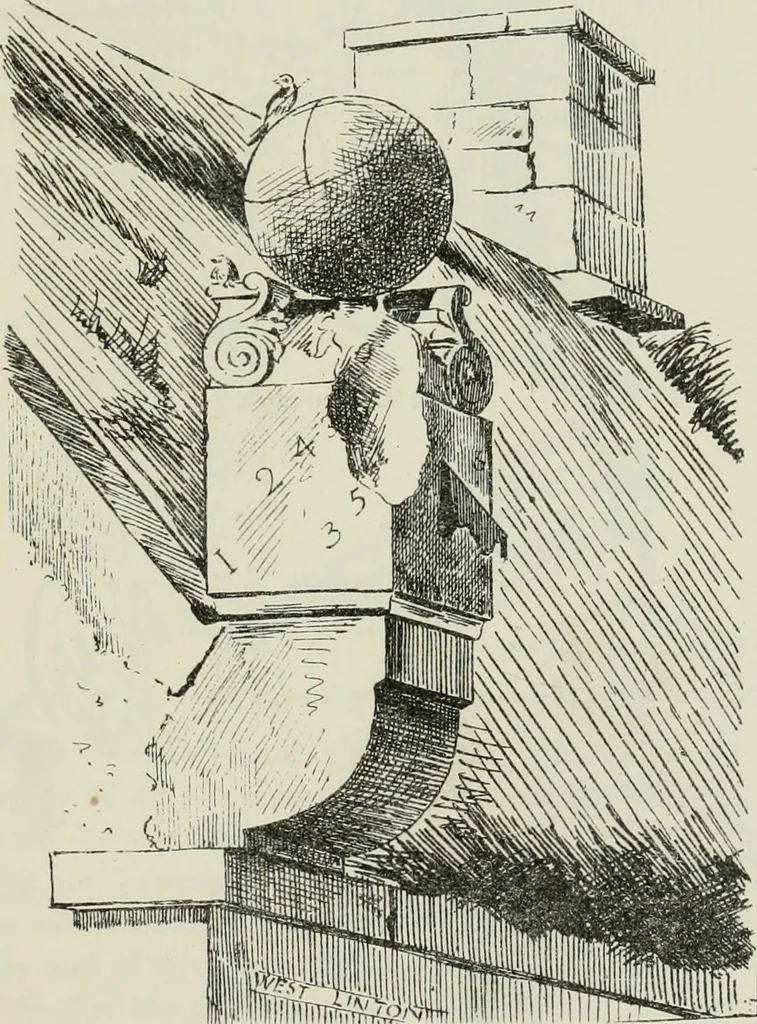 An illustration from The castellated and domestic architecture of Scotland, from the twelfth to the eighteenth century, 1887, leaf 402