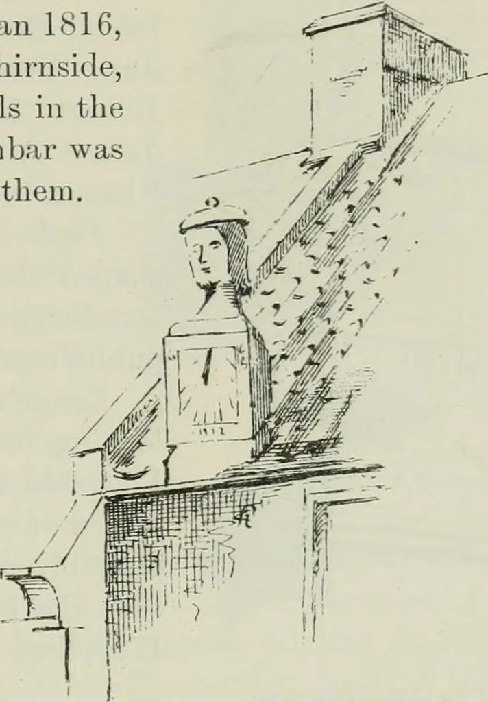 An illustration from The castellated and domestic architecture of Scotland, from the twelfth to the eighteenth century, 1887, leaf 406