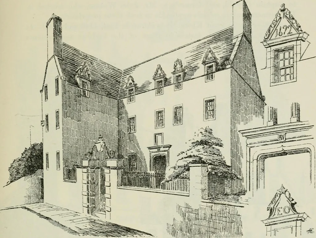 An illustration from The castellated and domestic architecture of Scotland, from the twelfth to the eighteenth century, 1887, leaf 50