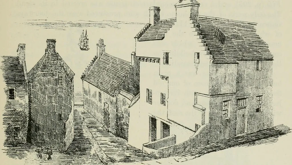 An illustration from The castellated and domestic architecture of Scotland, from the twelfth to the eighteenth century, 1887, leaf 52