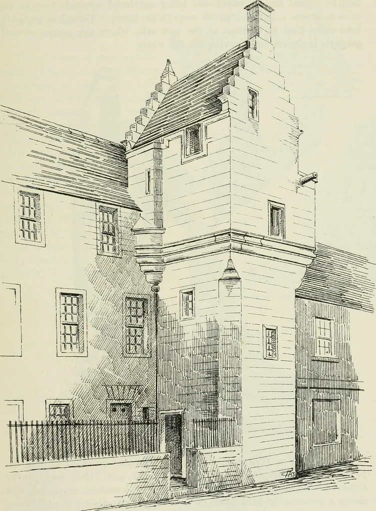 An illustration from The castellated and domestic architecture of Scotland, from the twelfth to the eighteenth century, 1887, leaf 56