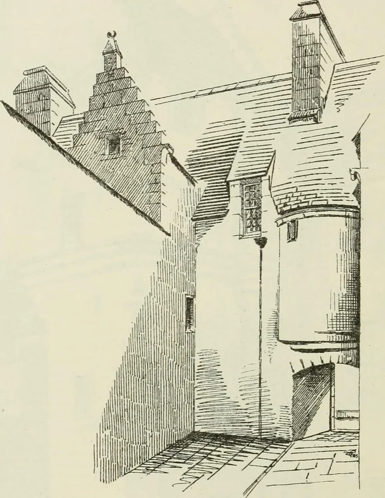 An illustration from The castellated and domestic architecture of Scotland, from the twelfth to the eighteenth century, 1887, leaf 57