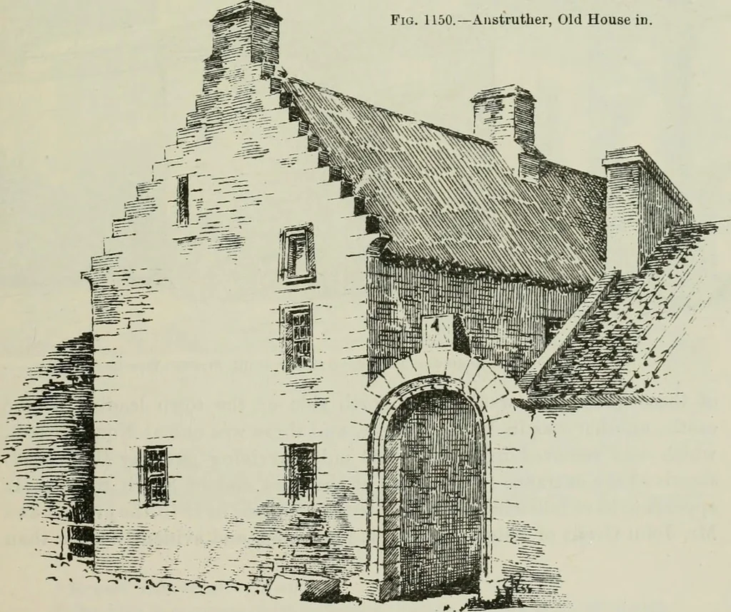 An illustration from The castellated and domestic architecture of Scotland, from the twelfth to the eighteenth century, 1887, leaf 58