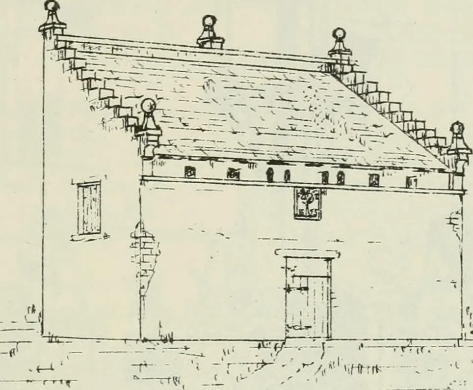 An illustration from The castellated and domestic architecture of Scotland, from the twelfth to the eighteenth century, 1887, leaf 584