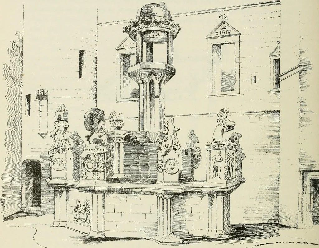 An illustration from The castellated and domestic architecture of Scotland, from the twelfth to the eighteenth century, 1887, leaf 585