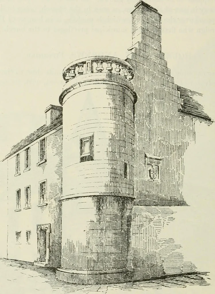 An illustration from The castellated and domestic architecture of Scotland, from the twelfth to the eighteenth century, 1887, leaf 61