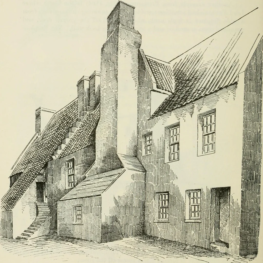 An illustration from The castellated and domestic architecture of Scotland, from the twelfth to the eighteenth century, 1887, leaf 69