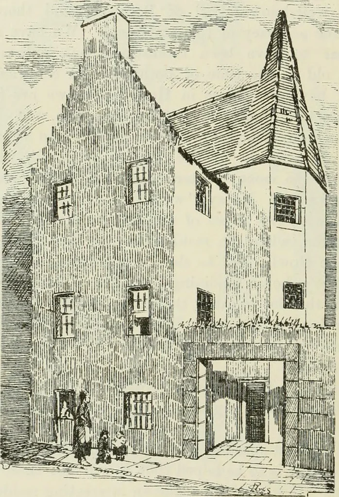 An illustration from The castellated and domestic architecture of Scotland, from the twelfth to the eighteenth century, 1887, leaf 77