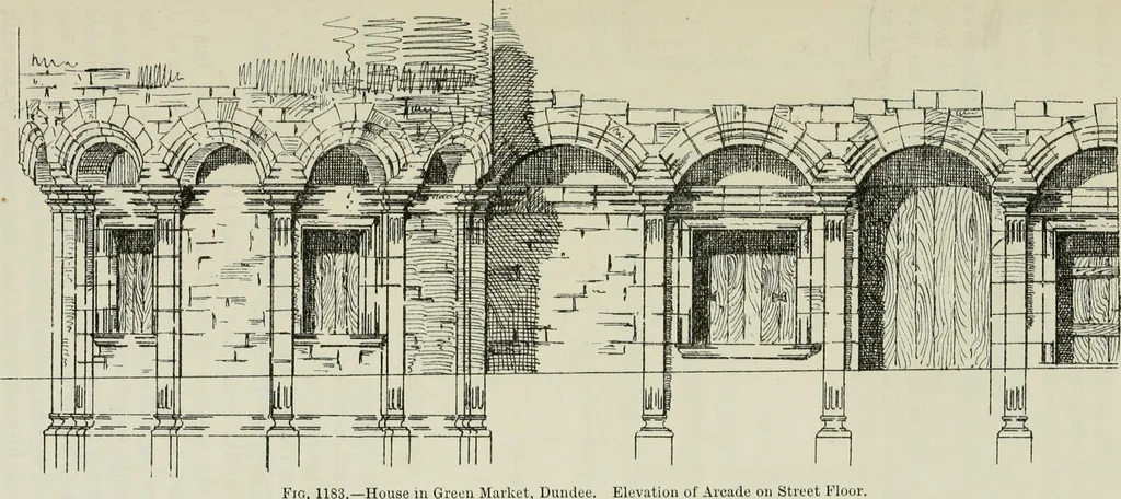 An illustration from The castellated and domestic architecture of Scotland, from the twelfth to the eighteenth century, 1887, leaf 84